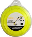 XOOMER Trimmer Line for Brush Cutter 3mm Nylon Trimmer Line for Weed Trimmer Grass Cutter - (50 Meter)