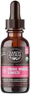 Earth Animal Herbal Remedies | Cough, Wheeze and Sneeze | 2 fl oz