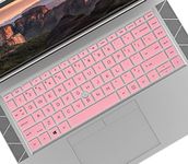 Keyboard Cover Skin for 14" HP EliteBook 840 G7 G8 Notebook PC,14" HP EliteBook 845 G7 G8 Keyboard Protector[Not for HP Elitebook 840 G5/G6]-Pink