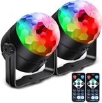 【Pack of 2】 Disco Lights, with 4M/1
