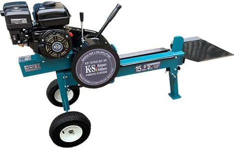 Kinetischer Holzspalter mit Benzinmotor KS 15TKG 52/35. 6,5 LS, max. Spaltkraft 15 Tonnen,Stammlänge 520 mm, max. Stammdurchmesser 350 mm, Spaltzykluszeit bis zu 2 Sekunden,holzspalter mit benzinmotor