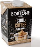 Caffe Borbone Cool Coffee Cream, Shelf-Stable Coffee Flavored Drink, Lactose Free, Gluten Free, 19.4 ounces (Pack of 4)