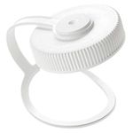 Nalgene Lid Wide Mouth Loop-Top Water Bottle, White