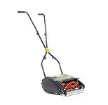 Webb WEH12R Manual Hand Push Cylinder Lawnmower with Roller, Adjustable Cutting Heights, 30cm Cutting Width and 18L Collection Bag - 3 Year Guarantee