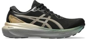 ASICS Men's Gel-Kayano 30 Platinum Running Shoe, 9, Black/Champagne