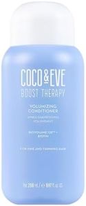 Coco & Eve Boost Therapy Hair Volumising Conditioner with Biotin to Target Fine, Thinning Hair, Increase Volume and Density. Smoothes Strengthens & Thickens for Fuller Healthier Hair (280 ml)