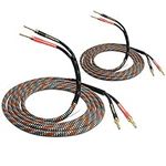 2 Pack Bi-Wire Speaker Cable, Home 