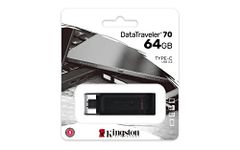 Kingston DataTraveler 70 - DT70/64GB USB-C Flash Drive Black