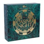 Talking Tables Casino Night Kit, Host Your Own Games Night, Poker Blackjack Roulette, for Adults, After Dinner Parties, Casino Party