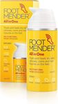 Footmender All in One | Treats and Heals Dry Feet, Hard Skin (calluses), Corns and Cracked Heels (Heel fissures) | Significant Effect After First Treatment | 100ml