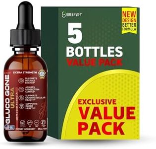 Gluco Gone Ultra Liquid Drops, Cinnamon & Turmeric Extract, 2 fl oz, 30 Servings (5)
