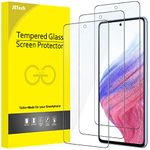 JETech Screen Protector for Samsung Galaxy A53 5G / A52 / A52 5G / A52s 5G, 9H Tempered Glass Film, Anti-Scratch, HD Clear, 3-Pack