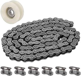 415H 110L Chain Tensioner with Master Links Compatible with 2-Stroke Engine 49cc 60cc 66cc 80cc ATV Mower Buyang Coolsports Lifan Kazuma SUNL Motorized Bicycle Bike Heavy Duty High Power Racing Parts