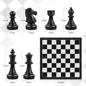 Peradix Magnetic Chess Set – Portable Travel Board Game