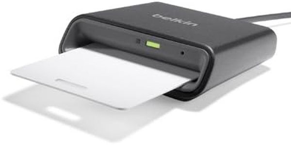 Belkin USB Smart Card/CAC Reader - Black