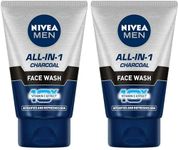 NIVEA, All-In-One, 10x Vitamin C, 100ml (SET OF 2) Face Wash (200 ml)