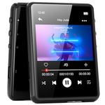 MECHEN 64GB MP3 Player Bluetooth 5.3 with 2.4" Full Touch Screen，Portable Digital Music Player with Speaker，FM Radio, Line Recording, HiFi Lossless Sound, Support up to 128GB