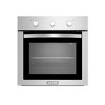 Empava 24" Electric Single Wall Oven with Basic Broil Bake Functions Mechanical Knobs Control Stainless Steel