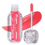 MILA BEAUTÉ Gloss Girl Lip Gloss|Enriched With Mango Seed Butter & Hyaluronic Acid|Light Weight & Non-Sticky Formula|Gives Fuller-Lip Effect & Extra Hydration|(Speed Dial, 2.8 Ml)