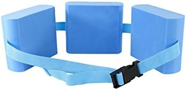 CanDo 20-4002B Swim Belt with Three Oval Floats, 1 Count (Pack of 1), Blue
