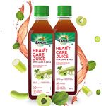 Zandu Heart Care Juice, Use the Power of this Drink to Experience Array of Health Benefits | Helps Maintain Healthy Heart Function | Helps Relieve Stress & Boost Immunity (Pack of 500 ml x 2)