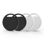 MOR GOLF Smart Tag Bluetooth Tracker, Works with Apple Find My App, iOS Only (Black and White)