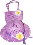 Girls Tea Party Hat and Purse Dress