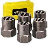 Topec 5-Piece Heavy Duty Nut Bolt R