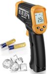 Eventek Infrared Thermometer Gun, -58°F to 1112°F Laser Thermometer Temperature Gun, IR Temp Gun for Cooking, Pizza Oven Accessories, Griddle, AC, Barbecue, Air, Fridge, Engine, Kitchen