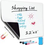 12x8 Magnetic Whiteboard for Fridge