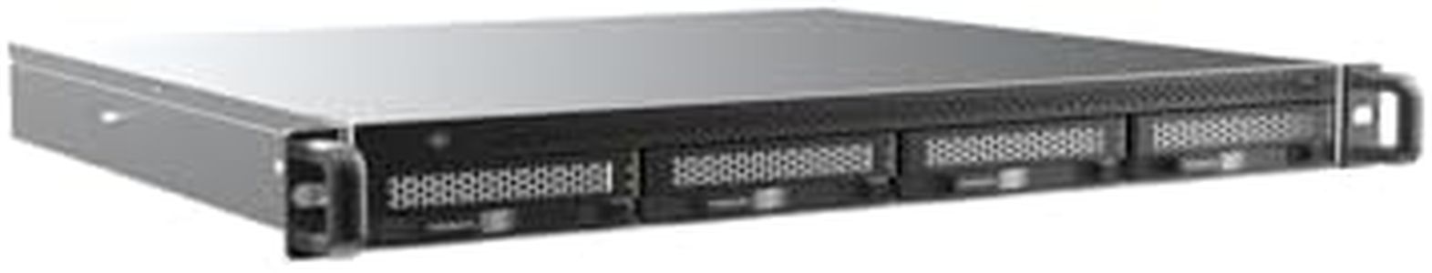 TERRAMASTER U4-500 NAS Storage - 4Bay Core i3 1215U Ultra-Short 1U Rackmount NAS, 8GB DDR5 RAM, Dual 10GbE Ports, Network Attached Storage Peak Performance for Business (Diskless)