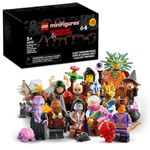 LEGO Minifigures Dungeons & Dragons 6 Pack, Collectible Toy Figures Including Tiefling Sorcerer and Gith Warlock, Party Favors for Kids or Adult Fans, Halloween Toy Gift Idea, 66765