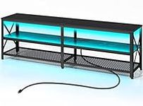 Rolanstar TV Stand with Led Lights 