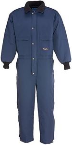 RefrigiWear ChillBreaker Insulated Coveralls, 0 F Comfort Rating, (Navy), (Large)