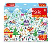 Usborne Book And Jigsaw Christmas Maze