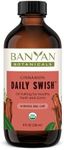 Banyan Botanicals Cinnamon Daily Swish – Organic Ayurvedic Pulling Oil with Coconut Oil – Mouthwash for Fresh Breath and Sparkling Oral Health* – 8 oz – Non GMO Sustainably Sourced Vegan