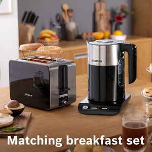 Bosch Styline Cordless Kettle – Black Electric Jug