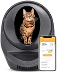 Litter-Robot 3 Connect by Whisker, Grey - Automatic, Self-Cleaning Cat Litter Box, Helps Reduce Litter Box Odors, Works with Almost Any Clumping Litter, WhiskerCare 1-Year Warranty