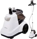 SALAV X3A Commercial Full-Sized Garment Steamer with Foot Pedals and Extra Large 3L Water Tank, 1800 watts (White)