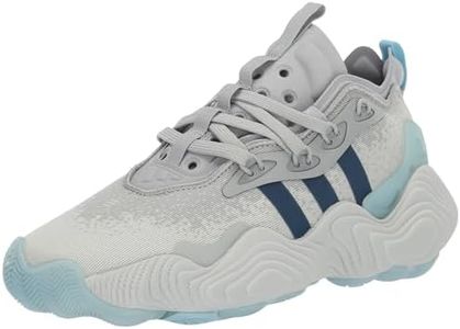 adidas Originals Unisex Trae Young 3 Sneaker, Grey/Preloved Ink/Grey, 6.5 US Men