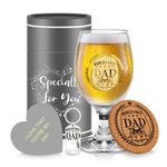 Beer Glass For Dad From Daughter