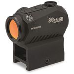 Sig Sauer SOR52001 Romeo5 1x20mm Compact 2 Moa Red Dot Optic Sight, Black