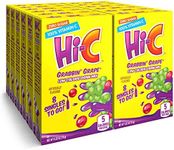 Hi-C Singles to Go Grabbin' Grape, â€“Zero Sugar Powdered Drink Mix, Excellent Source of Vitamin C, 8 Count (Pack of 12)