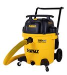 DEWALT 16 Gallon STEALTHSONIC Poly Wet/Dry Vacuum, DXV16P-QTA Newest Noise Reduction Vac, Heavy Duty Shop Vacuum for Jobsite/Workshop, Reduce Motor Noise, Yellow