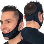 Anti Snoring Devices,Chin Strap for Sleeping, Adjustable Breathable Chin Strap for Men and Women