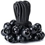 35 Pack 4 Inch Ball Bungee Cord,Hea
