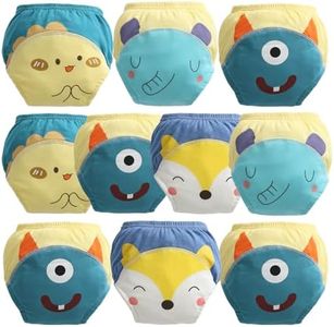 usbettas Toddler Potty Training Underwear for Boys 6T, Soft Cotton Reusable Potty Training Pants for Toddlers 10 Pack,Toilet Training Pants for Kids