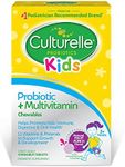 Culturelle Kids Probiotic plus Complete Multivitamin Chewable | Digestive and Immune Support*| Excellent Source of the Antioxidant Vitamins A, C, and E | Contains LGG, The proven probiotic| 30 Count