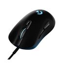 Logitech G403 HERO gaming mouse with HERO 25K DPI sensor, LIGHTSYNC RGB, light weight of 87g and optional 10g weight, PC/Mac - black