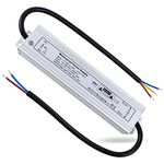 REYLAX 12V LED Driver Lighting Outdoor Transformer 30W 2.5A, IP67 Waterproof Transformer, Constant Voltage LED Power Supply, AC to DC Low Voltage Light Adapter, for Garden LED Lamps and Shed Light